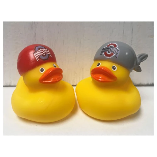 Set of 2 Rubber Ducks. Approximately 3" Tall