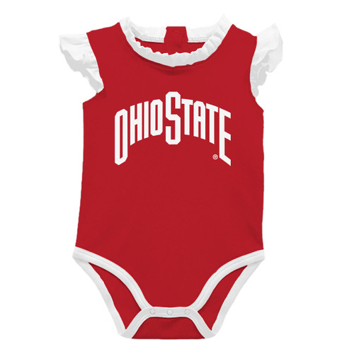 Ohio State Vive La Fete Red/White Ruffle Onice.