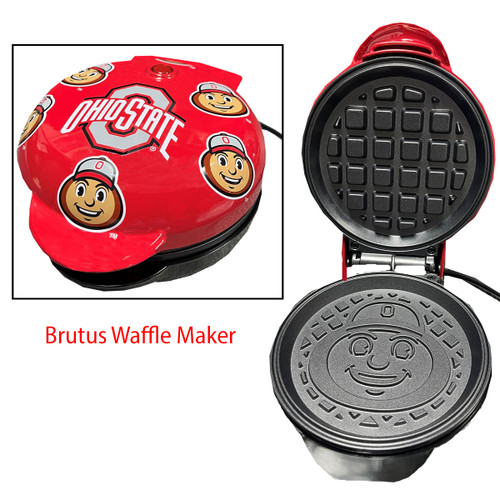 Ohio State Mini Brutus Waffler Maker.
