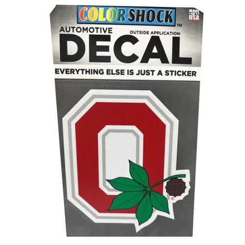 Ohio State Block O w/Leaf Decal.