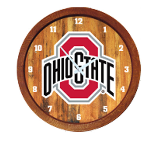 20" Ohio State Barrel Wall Clock