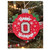 Ohio State Red Coaster Ornament.