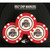 3 Pack Ohio State Poker Golf Chips