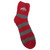 Ohio State Fuzzy Stripe Sock