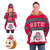 Ohio State Brutus Snugible hoodie worn as oversized blanket hoodie