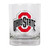 Rocks Glass with Pewter/ Color Logo.  14oz