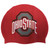 Red Ohio State Swim Cap