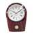 Rosewood & Silver Palm Clock