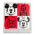 Ohio State Square Disney Sticker. 3 1/4"x 3 3/4"