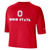 Womens Nike Red Short Sleeve Cropped T-Shirt with Ohio State Logo