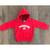 Infant/Toddler Red Ohio State Hooded Sweatshirt