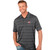 Men's carbon Ohio State polo shirt with embroidered chest logo