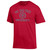 Champion® Men's Red Tee With Seal Design. 100% Cotton