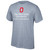 Grey Ohio State College of Engineering short-sleeve T-shirt, front view