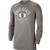 Nike Men's Gray Long Sleeve Textured Tee.  This Item is Final Sale