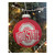 Ohio State Red Bulb w/Silver Glitter.