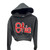 Ohio State Women's Black Chenille Script Crop Hood.