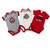 This 3-Pack Ohio State Onsies are TRIPLE Cute!