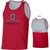 Ohio State Men's Red Color Block Tank Top.