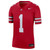 Ohio State Nike Red Stiched #1 Jersey