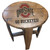 Whiskey Barrel Table. Made from authentic reclaimed barrel heads from KY