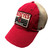 Red & Khaki Four Stroke Trucker Cap