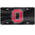 Ohio State Black License Plate w/Block O