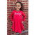 Ohio State Red Toddler Long Sleeve Dress.