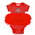 Ohio State Red Tutu Polka Dot Onsie