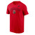 Ohio State Nike Red Buckeyes w/Leaf Tee.