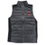 Ohio State Men's Charcoal Puffer Full Zip Vest.