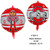 Ohio State 2 Sided 18" Round Mylar Balloon.