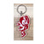 Ohio State Lucite Brutus Keychain.