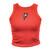 Ohio State Where I'm From Women's Red Hi-Neck Crop Tank w/Brutus.