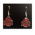 Ohio State Red Logo Dangle Earrings.