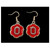 Ohio State Hazel Earrings