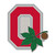 Ohio State Block O w/Leaf Pin