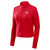 Ohio State Nike Women's Red Crop Full Zip Tight Top w/Logo On Sleeve.