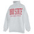 Ohio State Pressbox Women's Ash Long Sleeve Mock Tackle Twill Buckeys Crew.