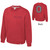 Ohio State Red Vintage Crew w/Front and Back Logo.