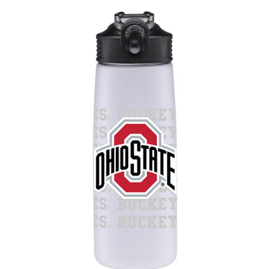 Ohio State Red Camelbak Water Bottle w/Straw. 25oz