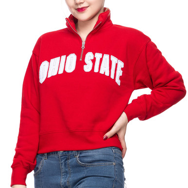 Womens Red Bandeau Ohio State