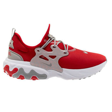 nike react presto white university red