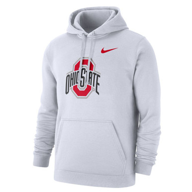 White Nike Pullover Hoody - College Traditions