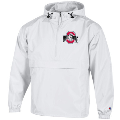 White Champion Packable Jacket - College Traditions