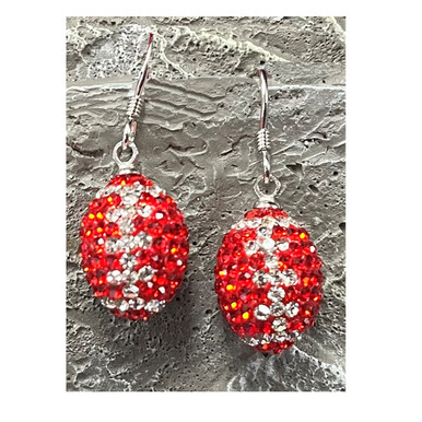 Ohio State Buckeyes Primary Sydney Earrings