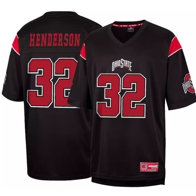 Best Seller NCAA Jerseys Henderson Ohio State Jersey #32 College Football Scarlet