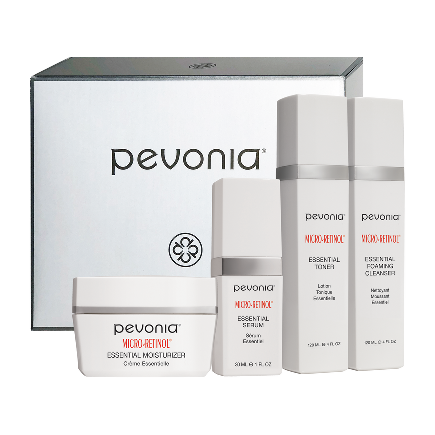 Micro-Retinol Essential Regimen in Gift Box | Pevonia