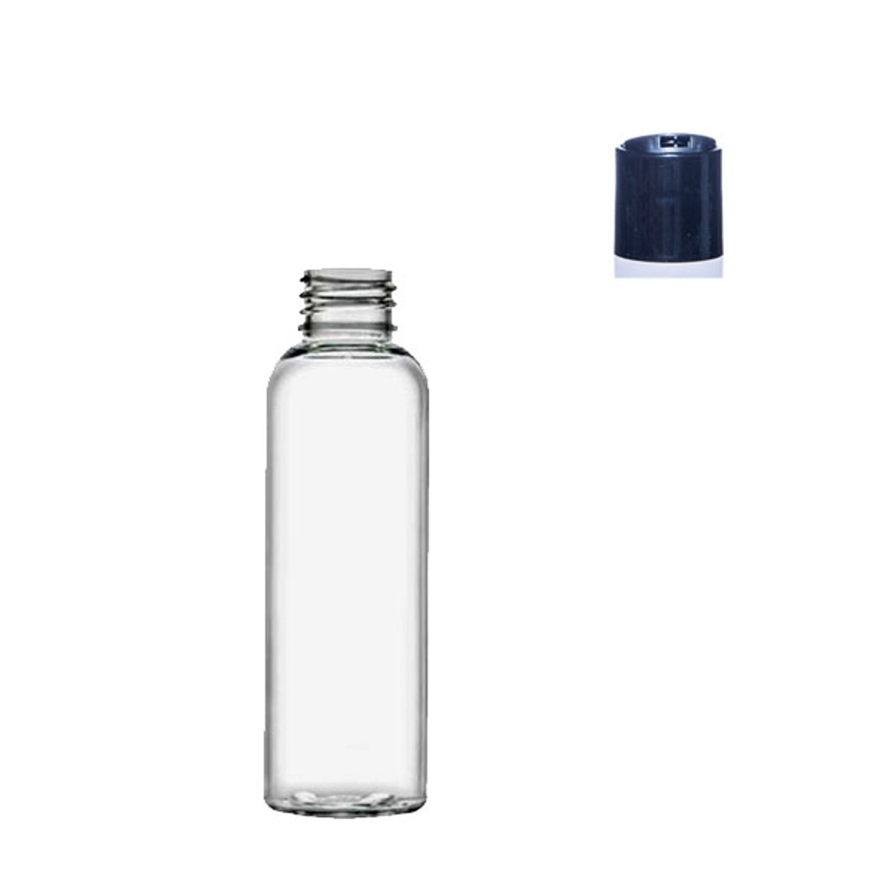 PET Bullet Bottle - Clear - 2 oz. - The Flaming Candle Company