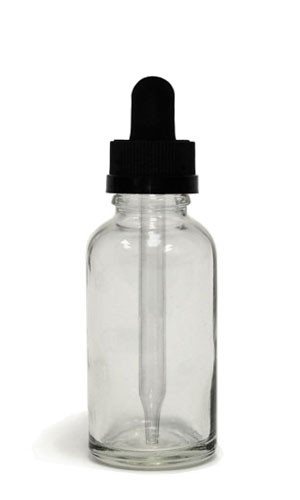 1 oz. Frosted Boston Round Glass Bottle, 20mm 20-400 Black Child 1 oz. Frosted Boston Round Glass Bottle, 20mm 20-400 Black Child